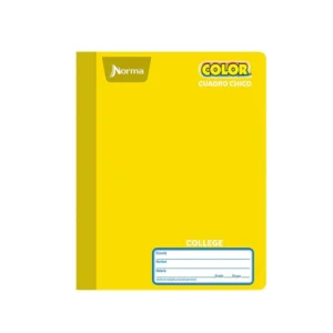 Cuaderno Norma Color College Cuadro Chico 100 Hojas.