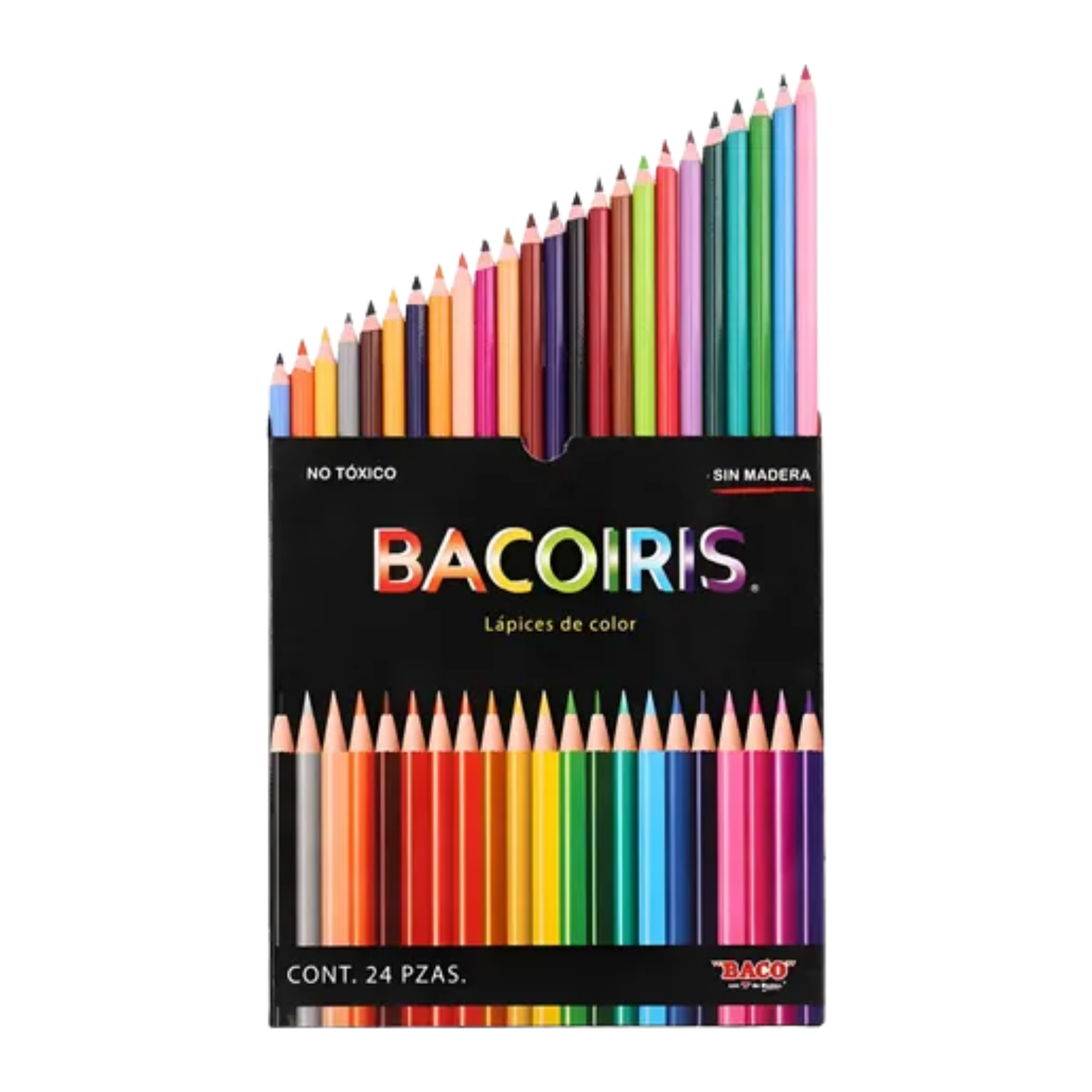 Colores Bacoiris C/24 largos