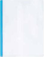 FÓLDER CON COSTILLA transparente tamaño carta