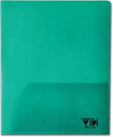 FÓLDER DE PLÁSTICO carta verde